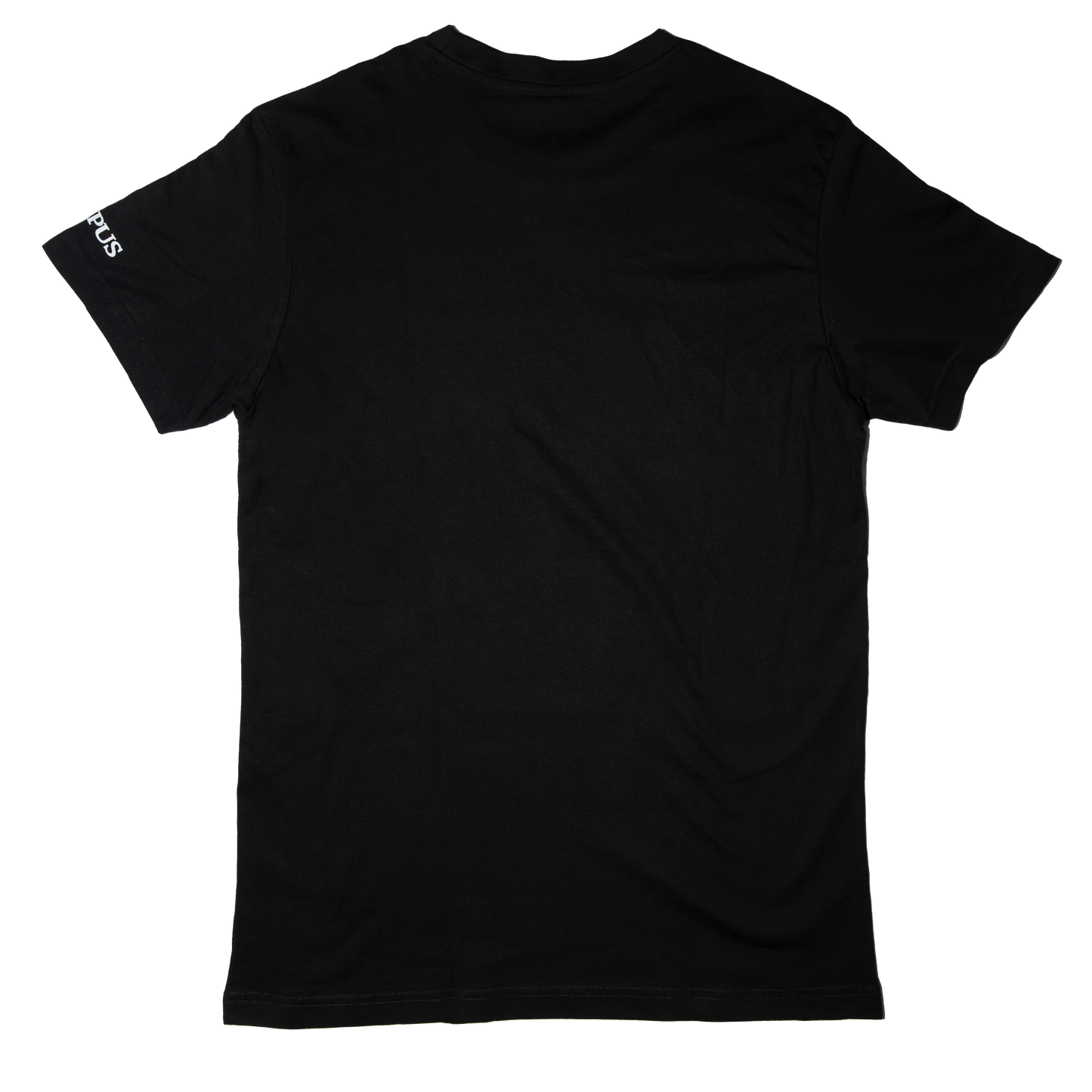 retro t-shirt nera Mountain con logo bianco